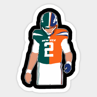 Zach wilson trade - New york jets & denver broncos Sticker